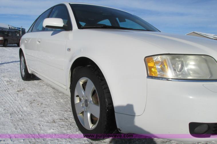 image for item E5180 2003 Audi A6 Quattro