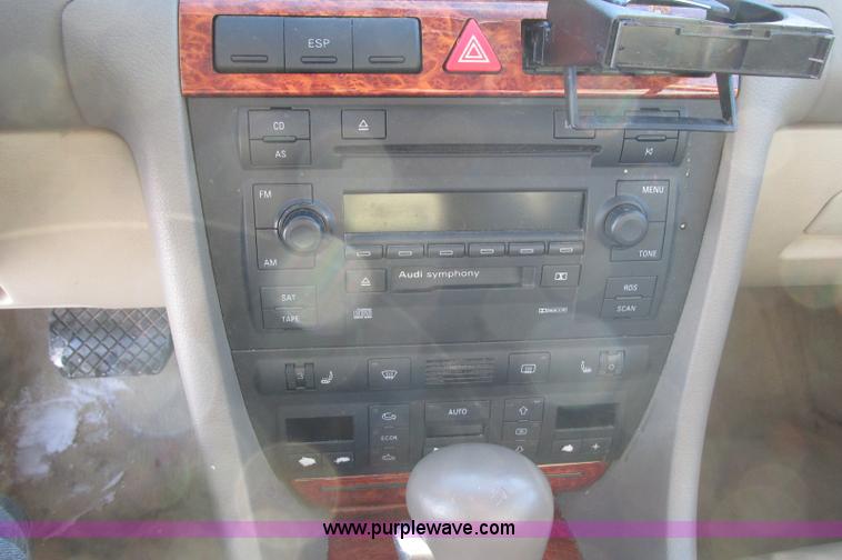 image for item E5180 2003 Audi A6 Quattro