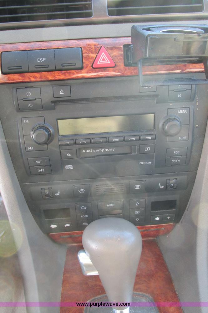 image for item E5180 2003 Audi A6 Quattro
