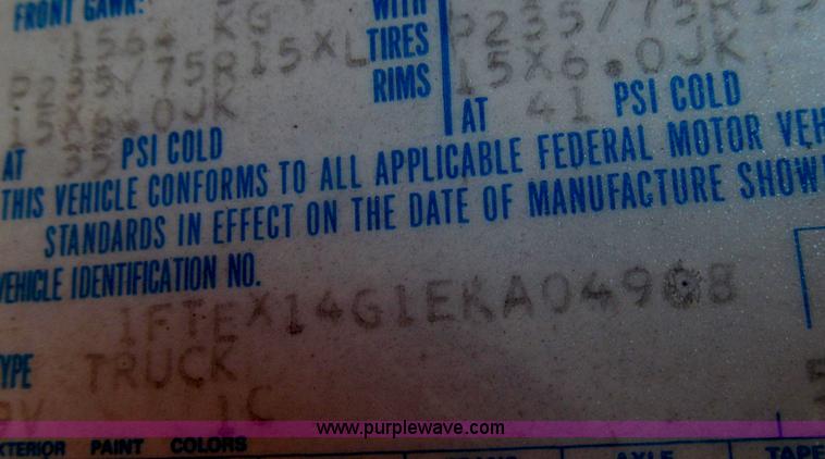 image for item G2217 1984 Ford F150 XLT SuperCab pickup truck