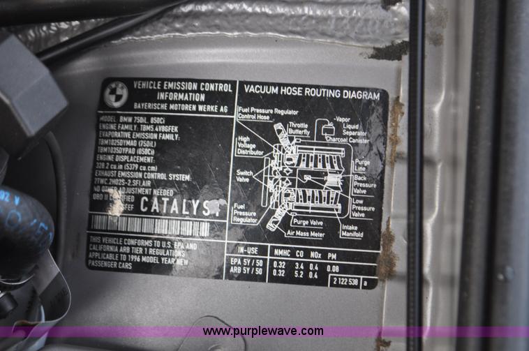 image for item G6356 1996 BMW 750iL