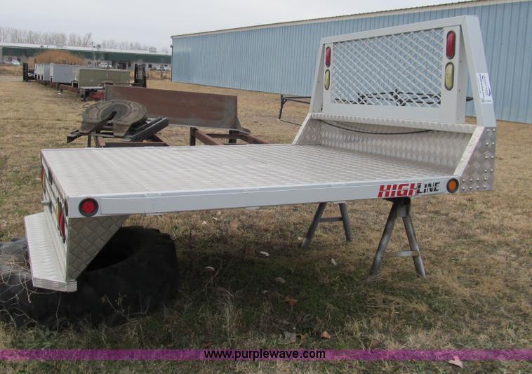 image for item G9680 Highline aluminum flatbed