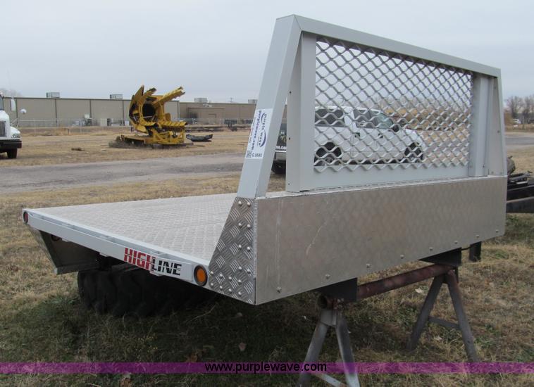 image for item G9680 Highline aluminum flatbed