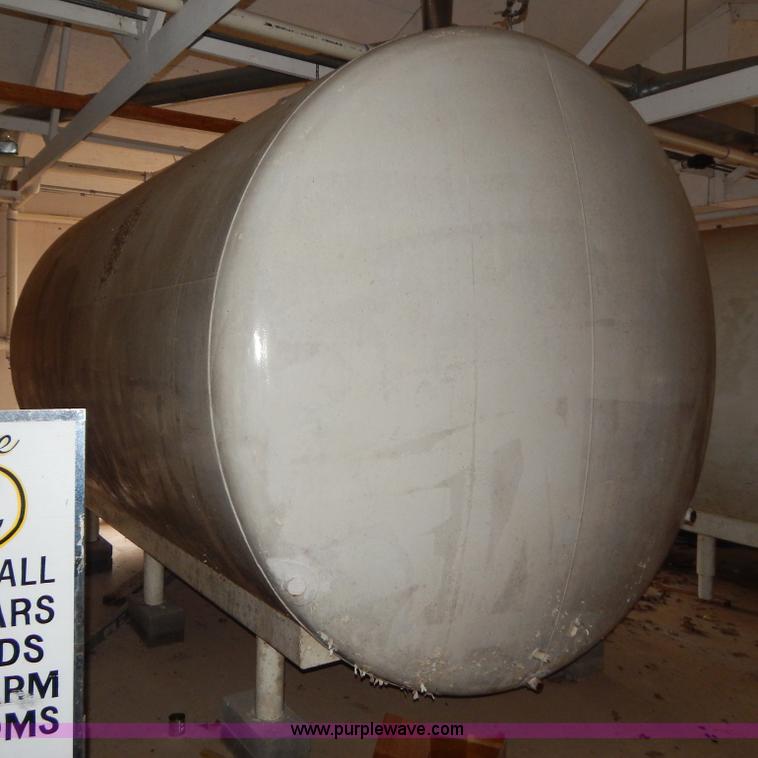 image for item H3841 Jacketed 6,000 gallon stainless steel tank