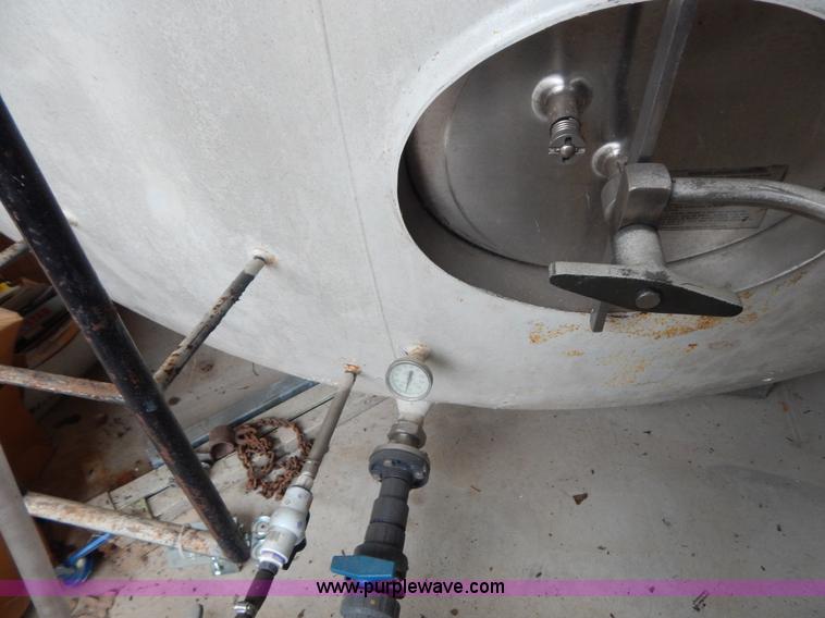 image for item H3841 Jacketed 6,000 gallon stainless steel tank