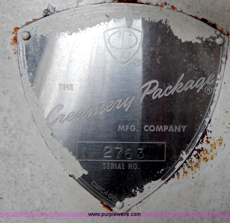 image for item H3841 Jacketed 6,000 gallon stainless steel tank