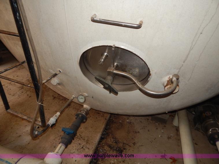 image for item H3842 Jacketed 6,000 gallon stainless steel tank