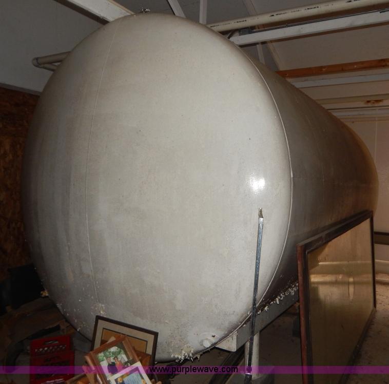 image for item H3842 Jacketed 6,000 gallon stainless steel tank
