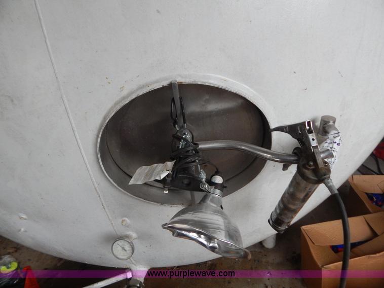 image for item H3843 Jacketed 6,000 gallon stainless steel tank