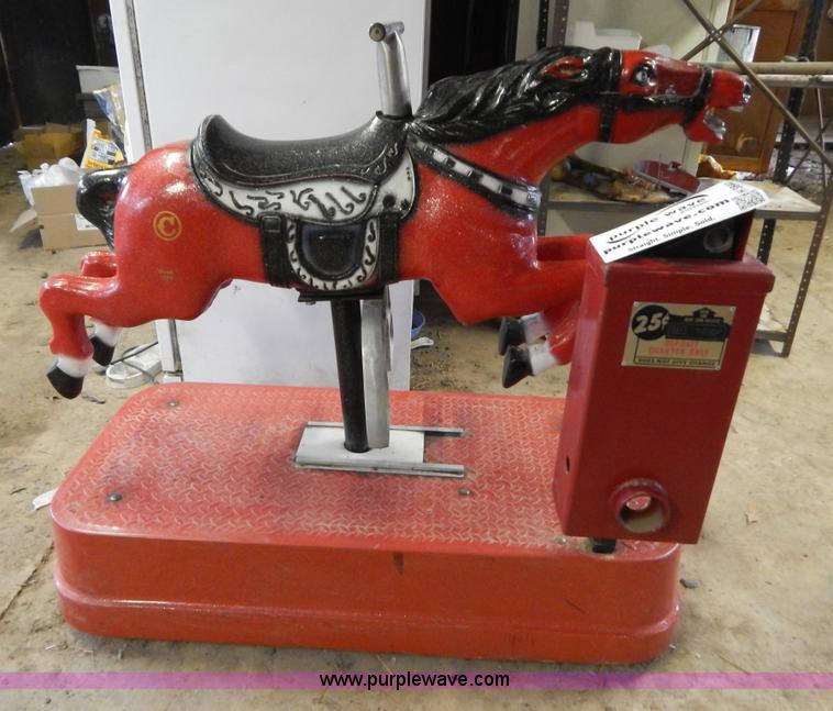 image for item H3844 Carousel ride-on toy horse