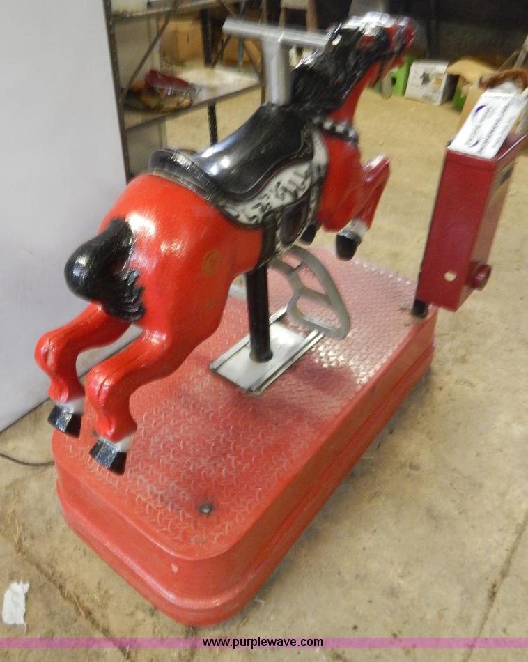 image for item H3844 Carousel ride-on toy horse