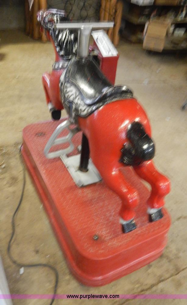 image for item H3844 Carousel ride-on toy horse