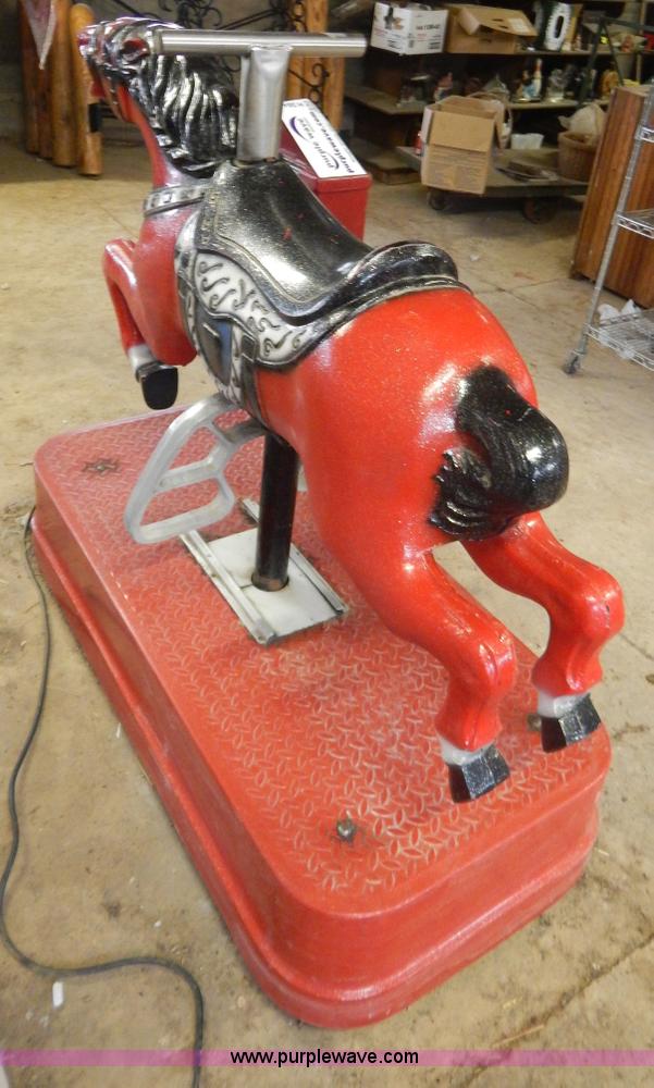 image for item H3844 Carousel ride-on toy horse