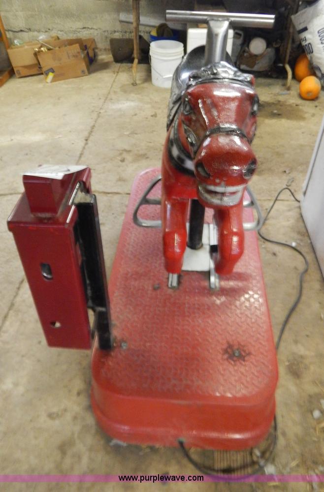 image for item H3844 Carousel ride-on toy horse