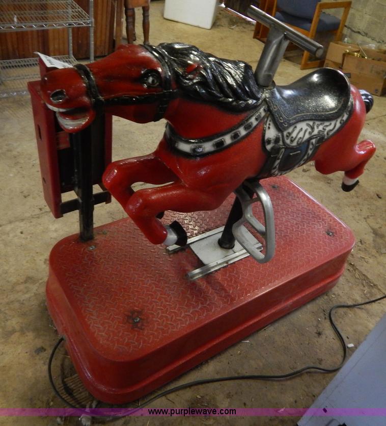 image for item H3844 Carousel ride-on toy horse