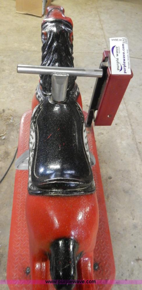 image for item H3844 Carousel ride-on toy horse