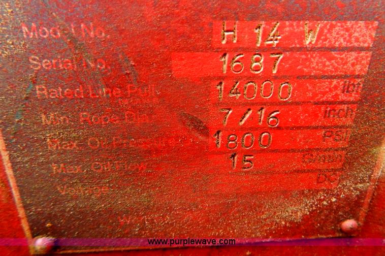 image for item H3852 1981 Json equipment trailer