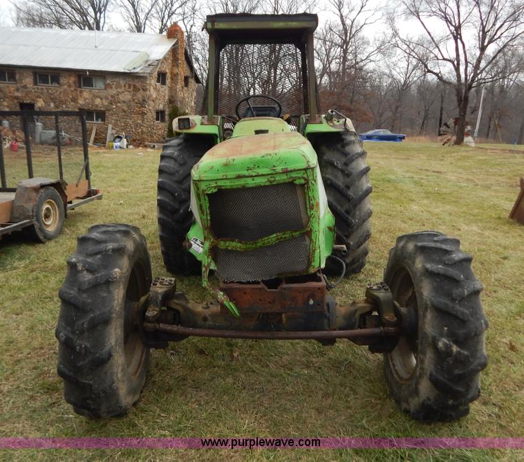 image for item H3866 Deutz MFWD tractor