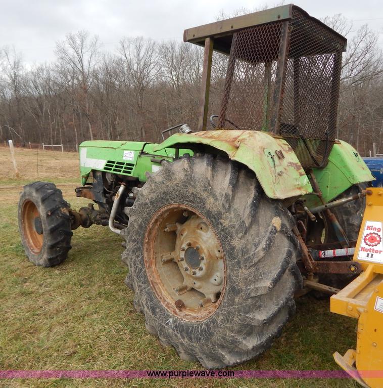 image for item H3866 Deutz MFWD tractor
