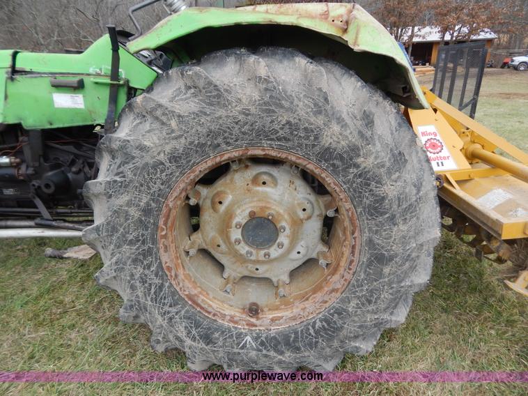 image for item H3866 Deutz MFWD tractor