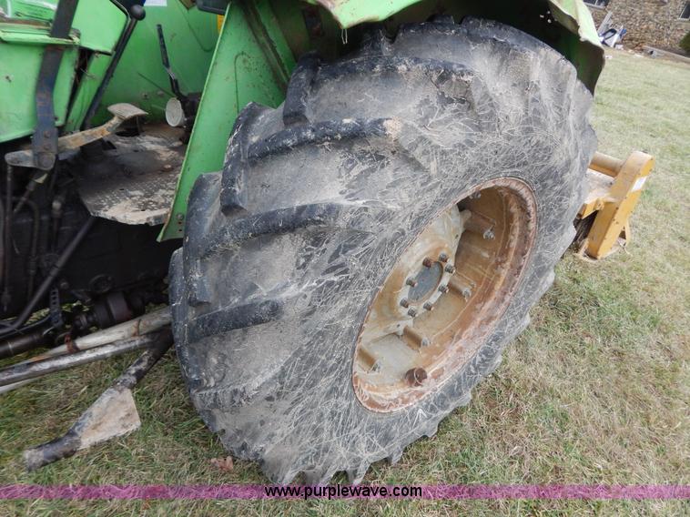 image for item H3866 Deutz MFWD tractor