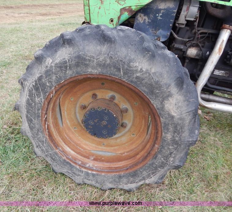 image for item H3866 Deutz MFWD tractor