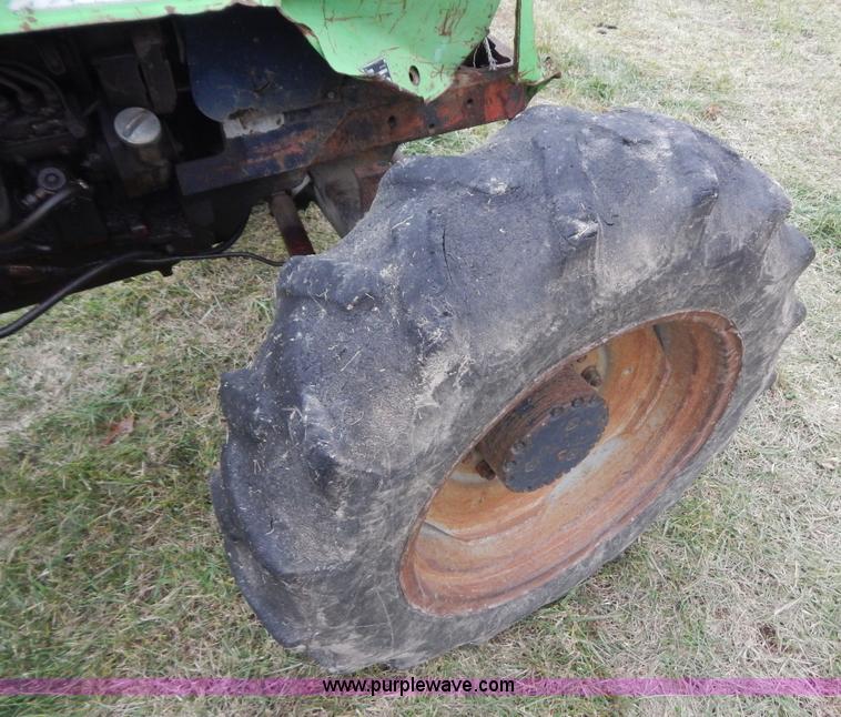 image for item H3866 Deutz MFWD tractor