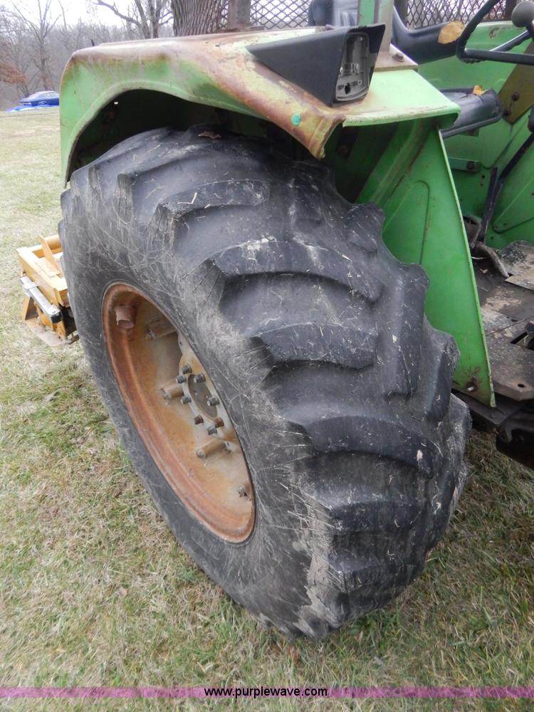 image for item H3866 Deutz MFWD tractor