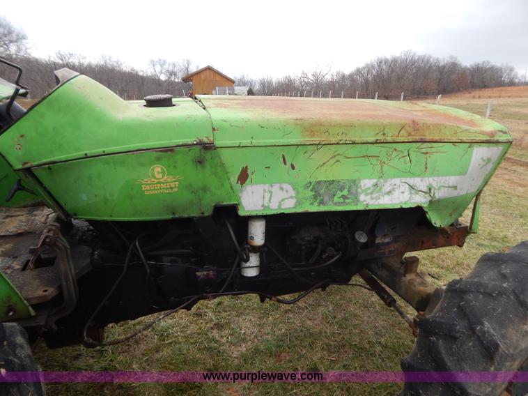 image for item H3866 Deutz MFWD tractor