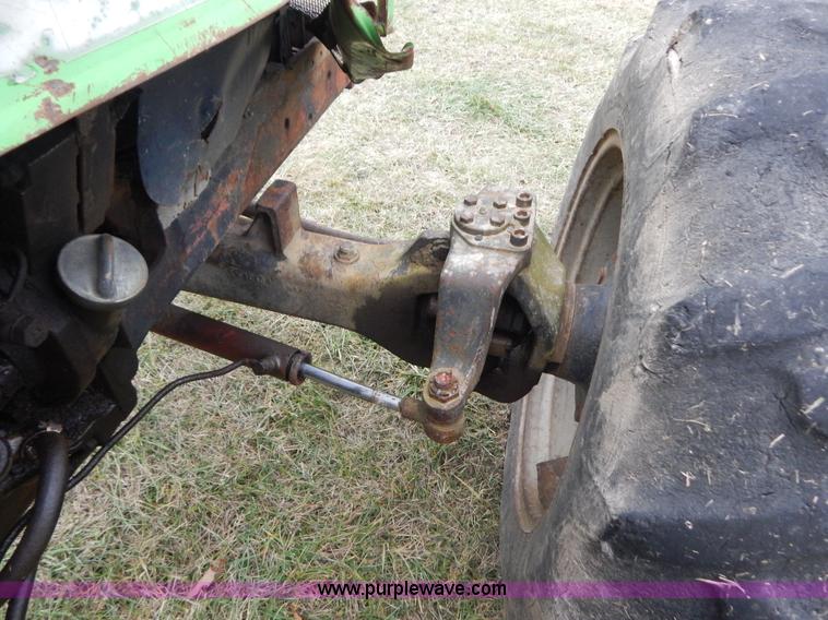 image for item H3866 Deutz MFWD tractor