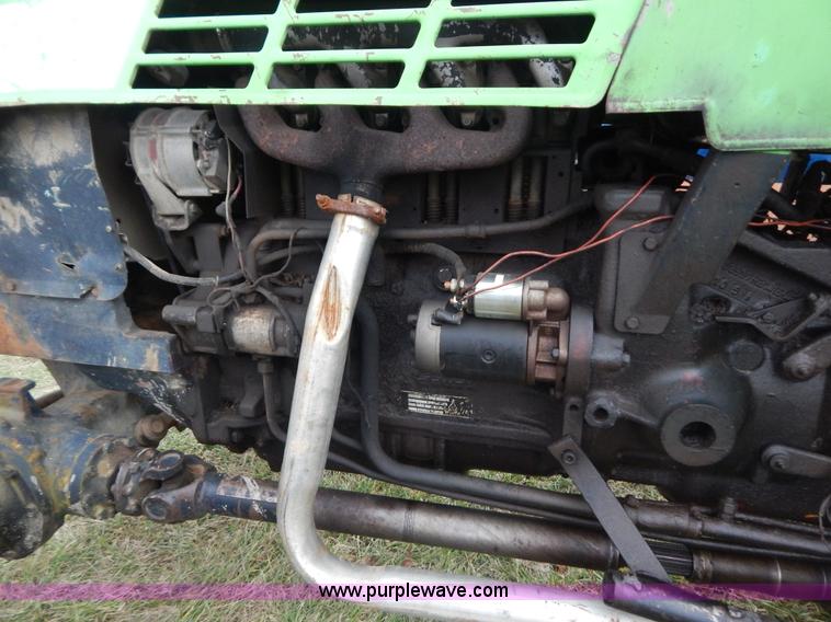 image for item H3866 Deutz MFWD tractor