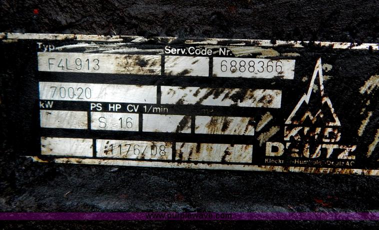 image for item H3866 Deutz MFWD tractor