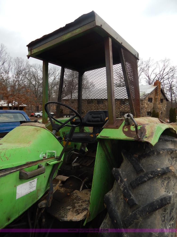 image for item H3866 Deutz MFWD tractor