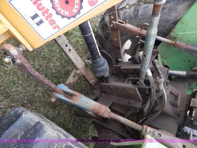 image for item H3866 Deutz MFWD tractor