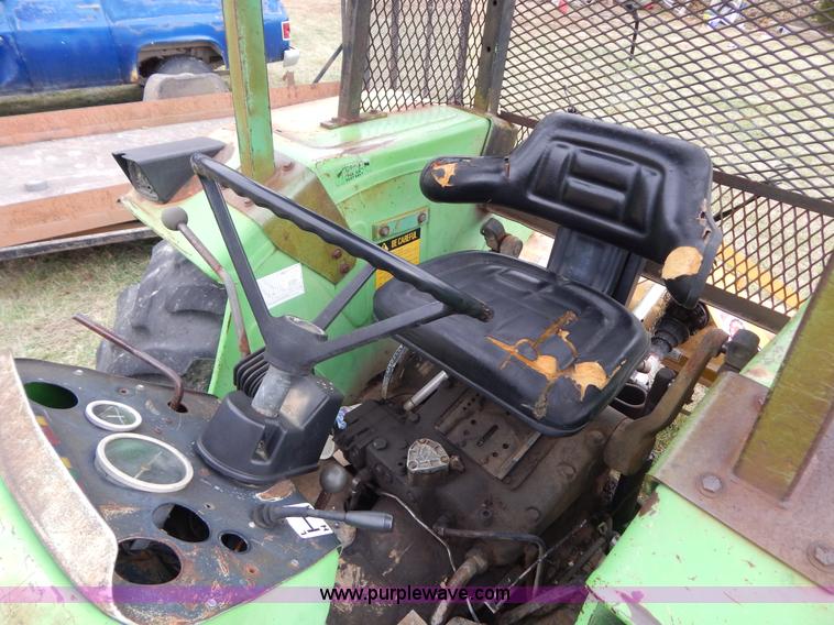 image for item H3866 Deutz MFWD tractor