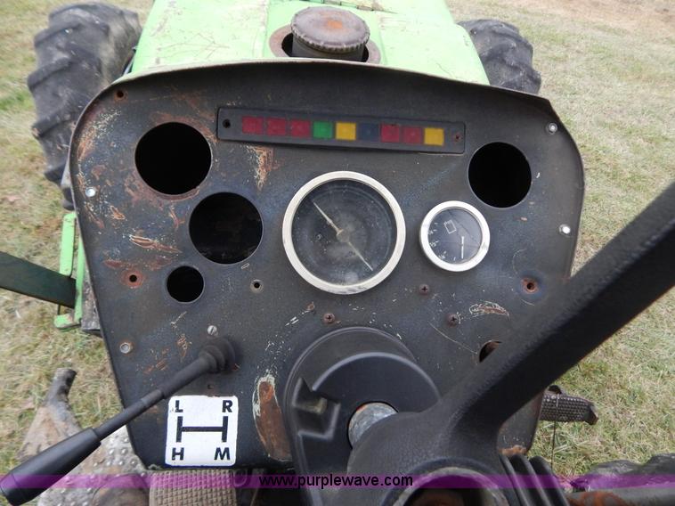 image for item H3866 Deutz MFWD tractor