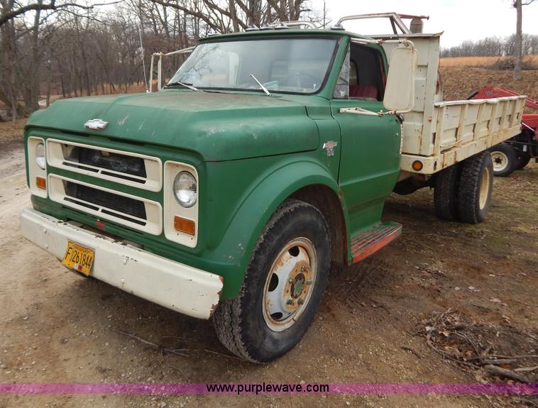 image for item H3888 1967 Chevrolet C50 dump truck