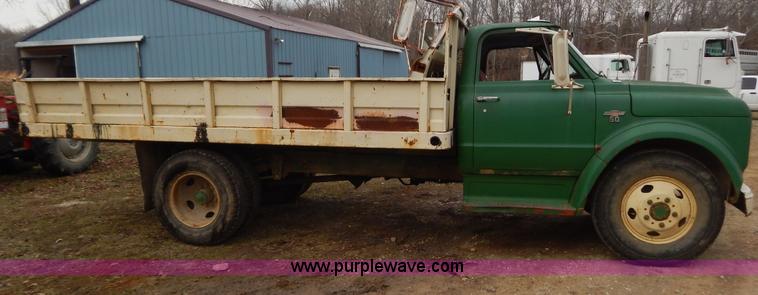 image for item H3888 1967 Chevrolet C50 dump truck