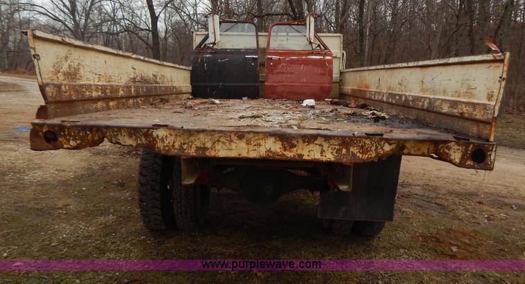 image for item H3888 1967 Chevrolet C50 dump truck