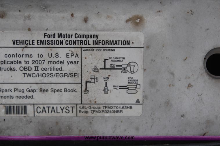 image for item H7784 2007 Ford F150 XLT SuperCab pickup truck