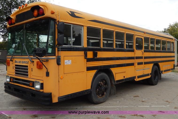 image for item H9584 1996 Blue Bird school bus