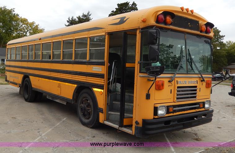 image for item H9584 1996 Blue Bird school bus