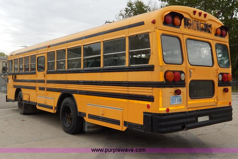image for item H9584 1996 Blue Bird school bus
