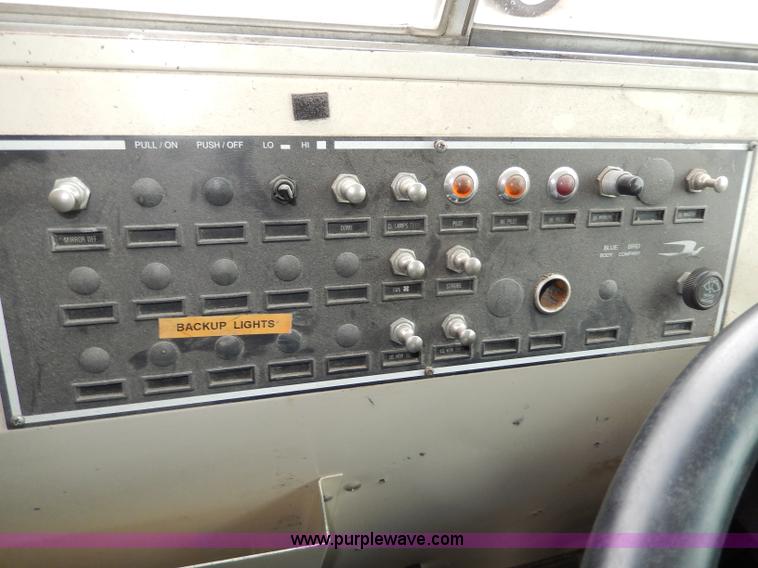 image for item H9584 1996 Blue Bird school bus