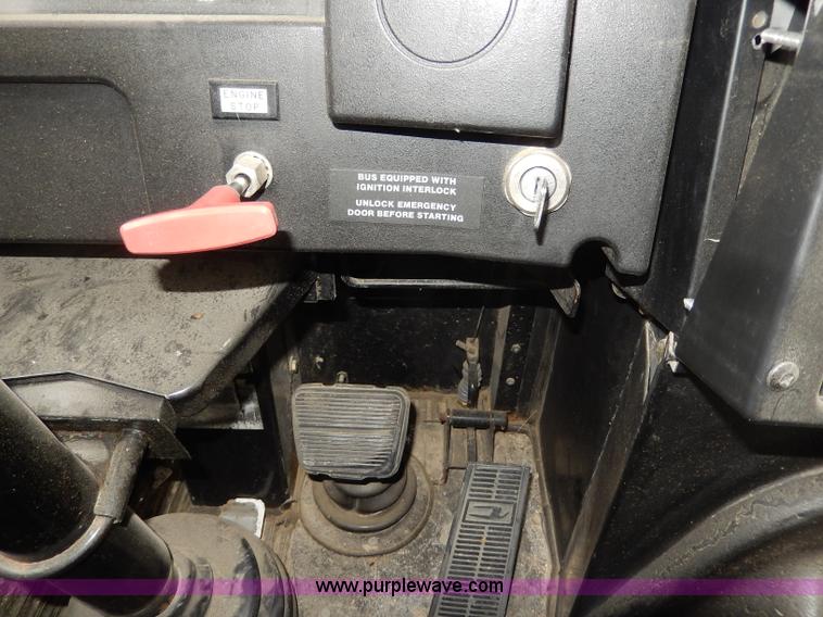 image for item H9584 1996 Blue Bird school bus