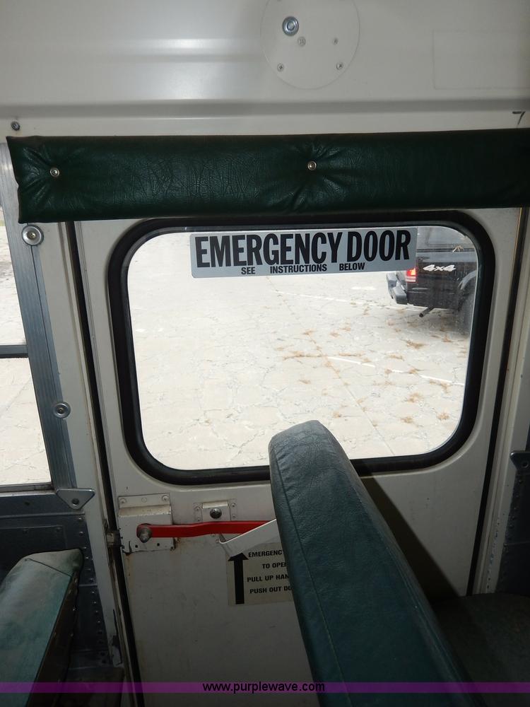 image for item H9584 1996 Blue Bird school bus