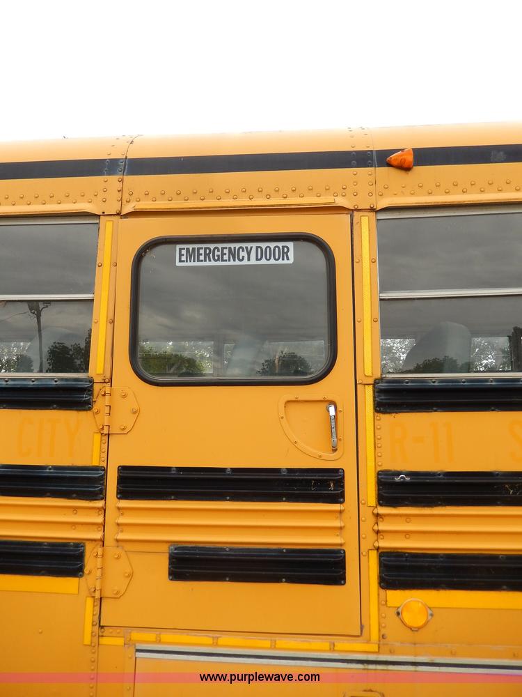 image for item H9584 1996 Blue Bird school bus