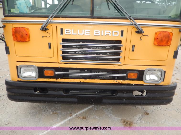 image for item H9584 1996 Blue Bird school bus