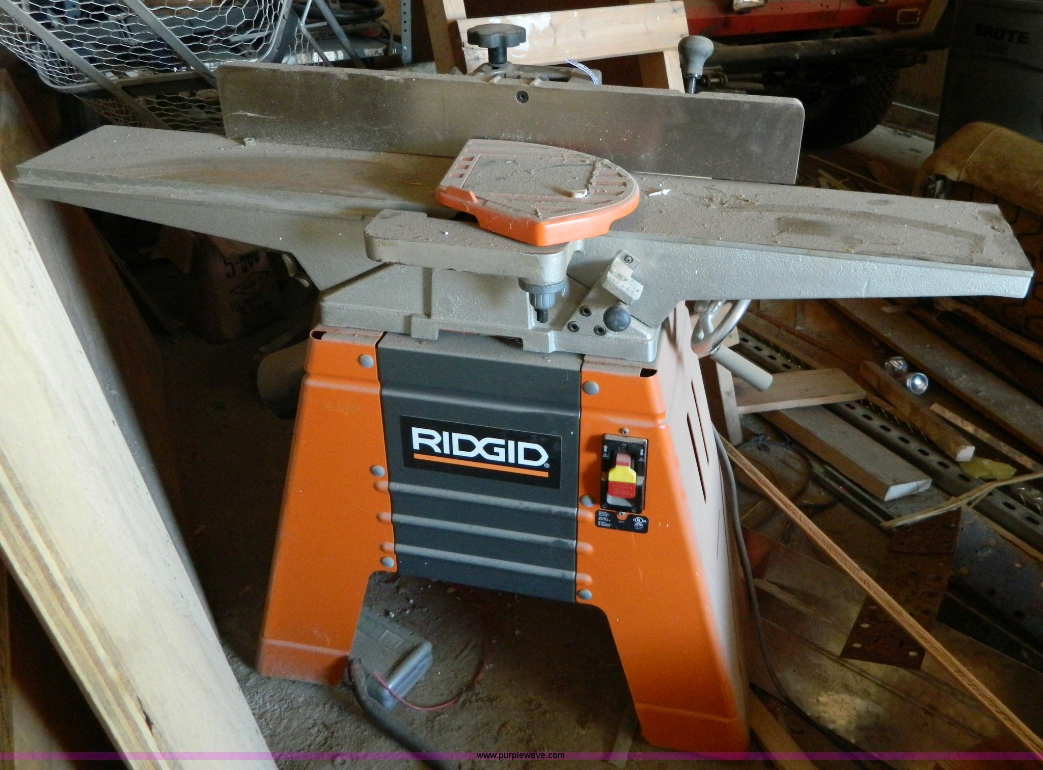 Ridgid JP06101 jointer/planner in Plainville, KS Item AQ9994 sold