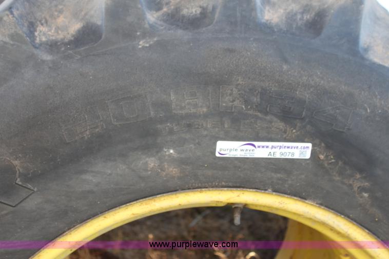 image for item AE9078 (2) Goodyear 20.8-34 tractor tires